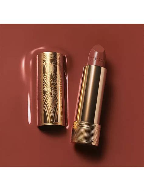 Gucci 122 Eliza Ginger, Rouge à Lèvres Satin Lipstick.